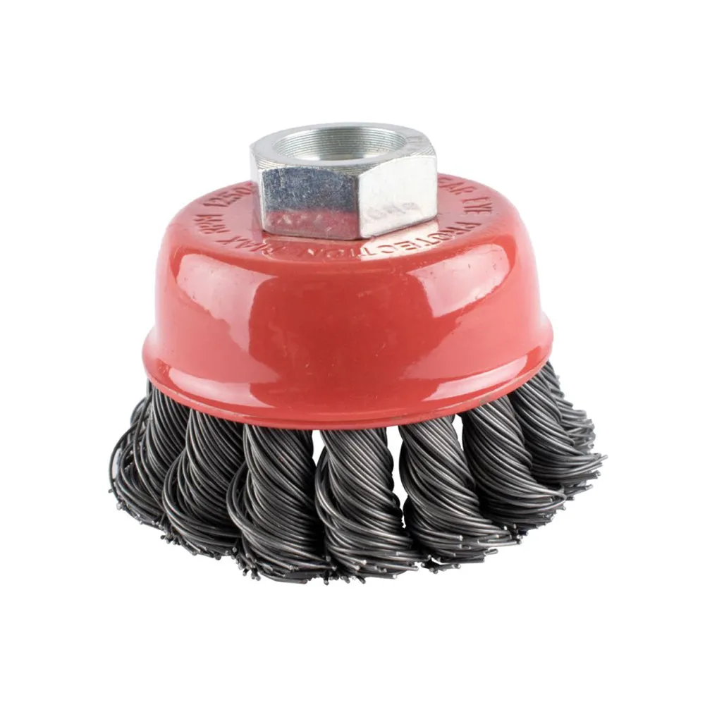 TORK CRAFT WIRE CUP BRUSH TWISTED 65MMXM14