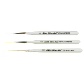 Ultra Mini® Xtra Long Liner 20/0 Short Handled Brush