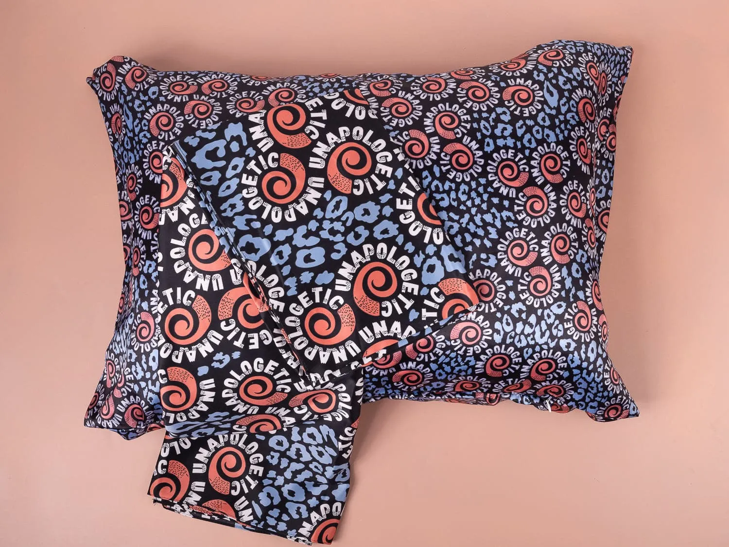 Unapologetic Paisley Satin Pillowcase   Satin Scarf Set