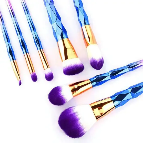 Unicorn Beauty Enhancer Cosmetic Brush Set Of 7