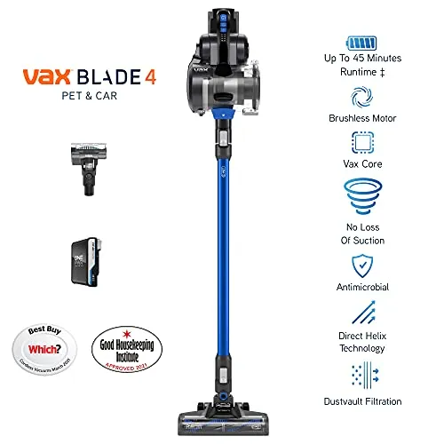 Vax Blade 4 Pet and Car Cordless Vacuum Cleaner  CLSV-B4KC