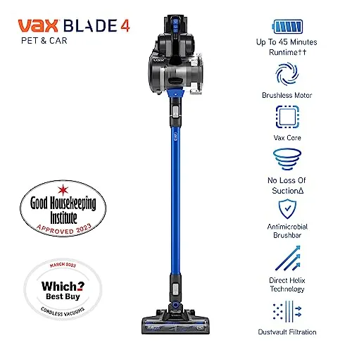 Vax Blade 4 Pet and Car Cordless Vacuum Cleaner  CLSV-B4KC