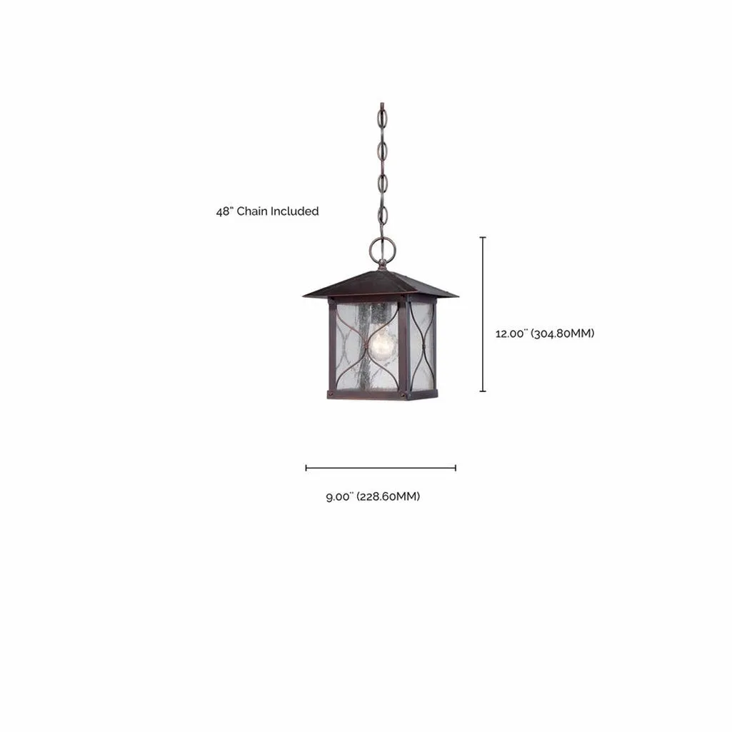 VEGA 1 LIGHT OUTDOOR HANGING