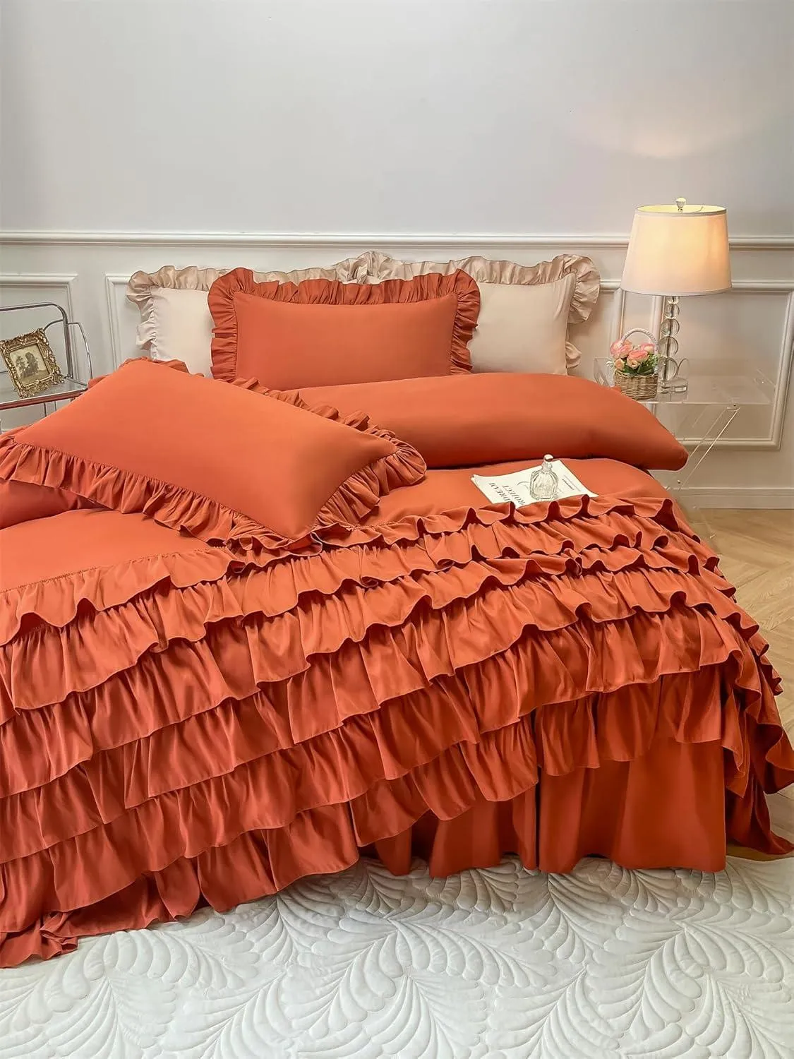 Waterfall Ruffle Duvet Cover Set