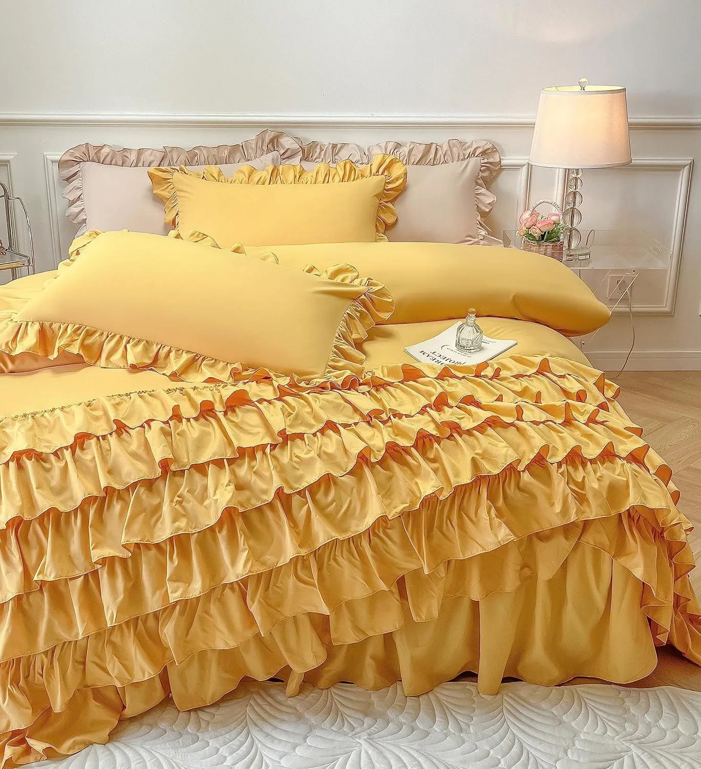 Waterfall Ruffle Duvet Cover Set