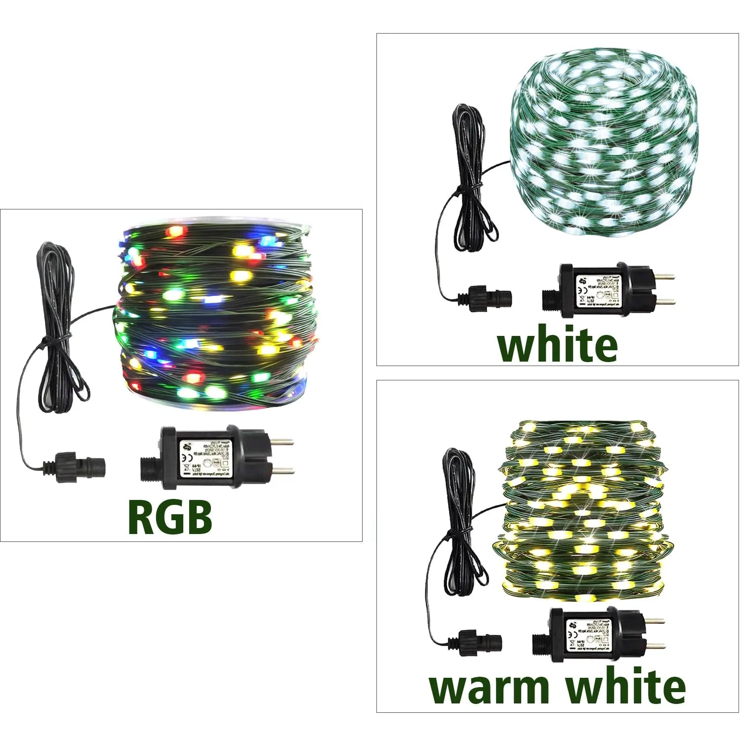 Waterproof LED Garland: 60M-160M Fairy String Lights for Gazebo and Festive Occasions