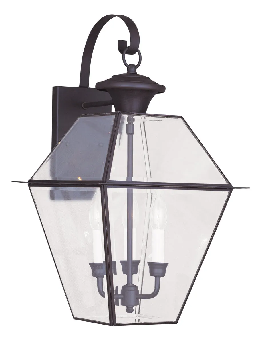 Westover 3-Light Outdoor Wall Lantern