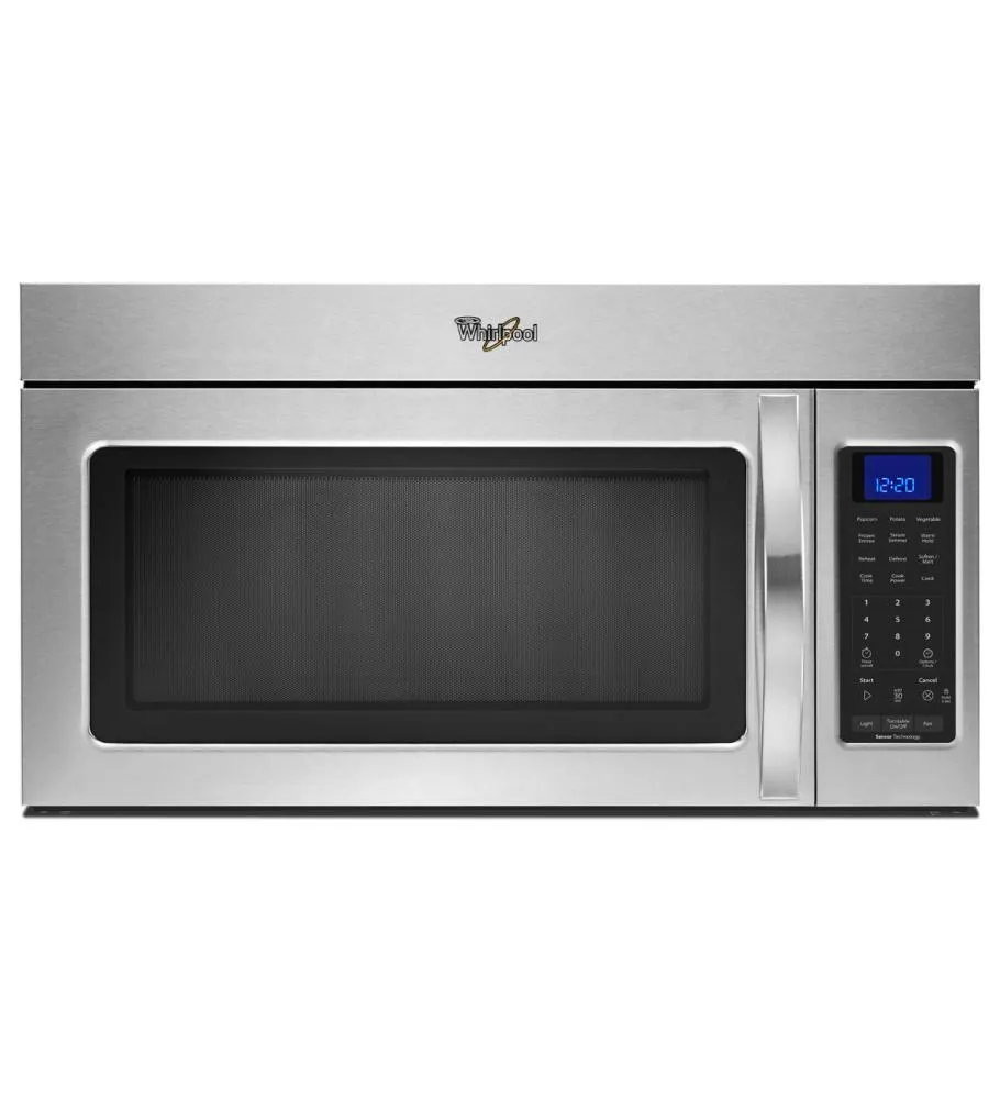 Whirlpool WMH32517AS 1.7 cu. ft. Microwave Hood Combination with 1,000-Watts Cooking Power