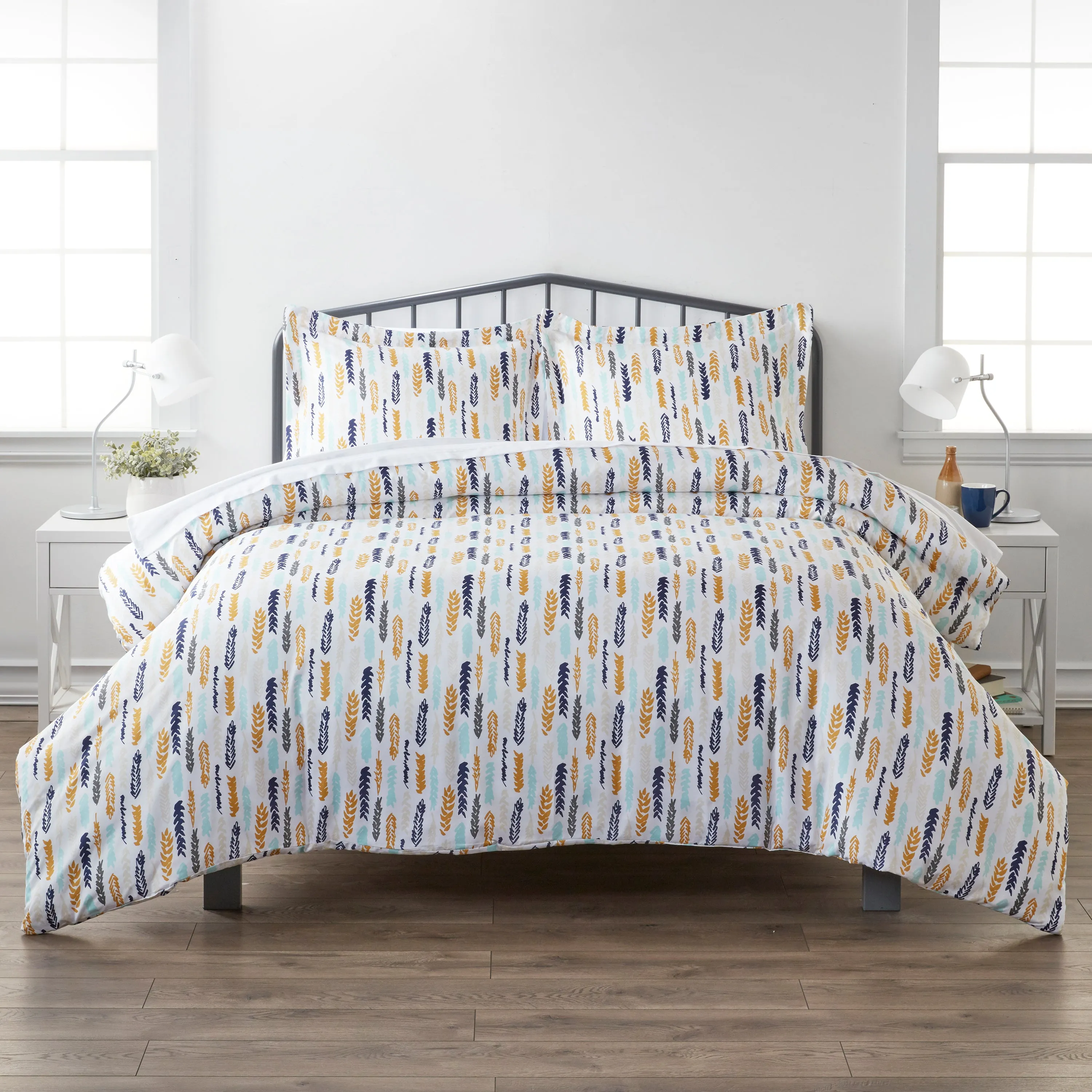 Wings Pattern 3-Piece Duvet Cover Set