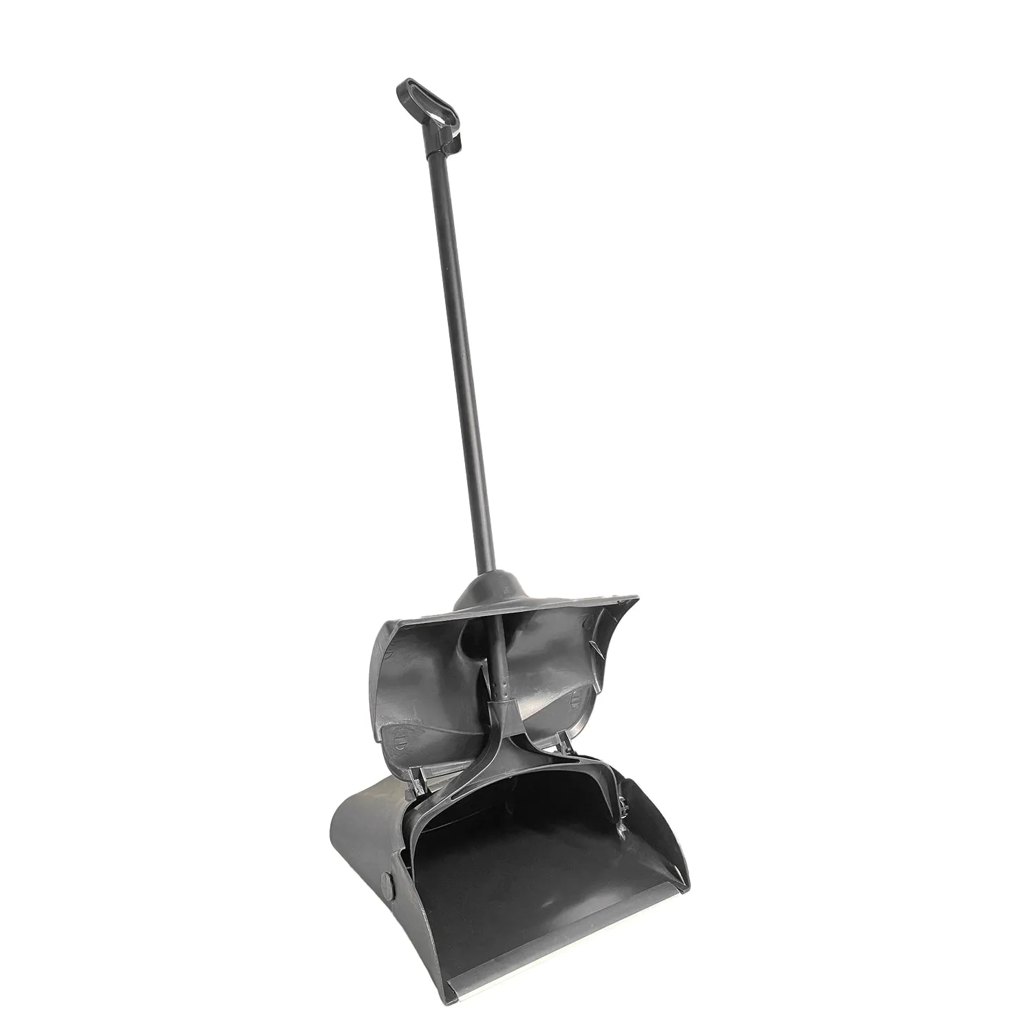 Zidello Commercial Folding Dustpan Set, Industrial Dustpan, Heavy Duty