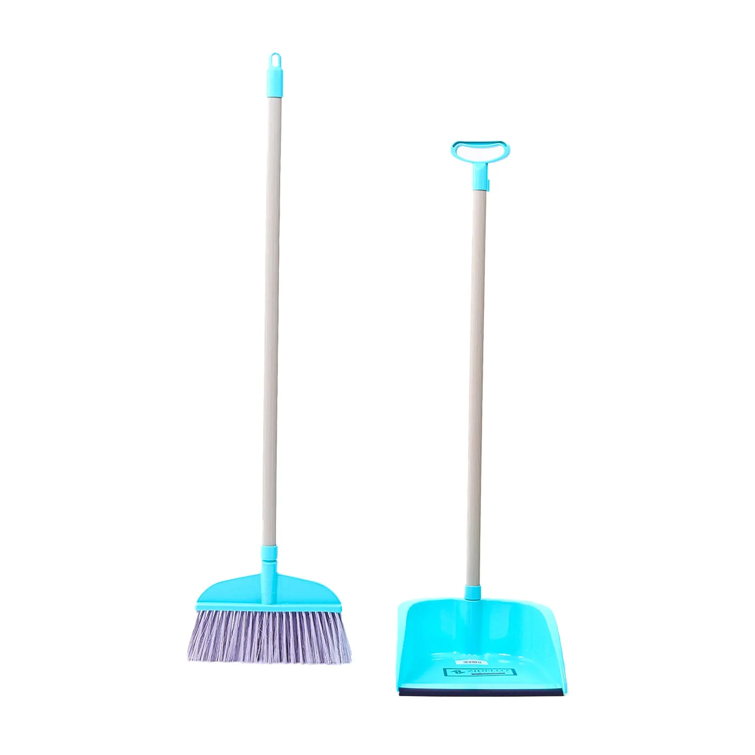 Zidello Standing Broom And Dustpan Set